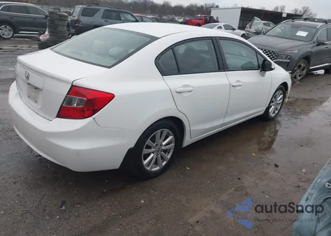 2012 Honda Civic Ex из США, поврежденный, VIN 2HGFB2F87CH604420